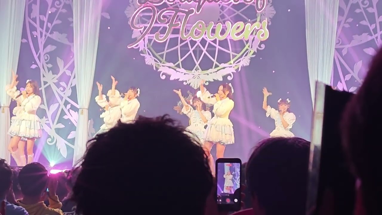 高嶺のなでしこ『初恋のひと。』2026.02.14@ZeppSapporo 2部　Bouquet　of 9 Flowers  撮影可能タイムから