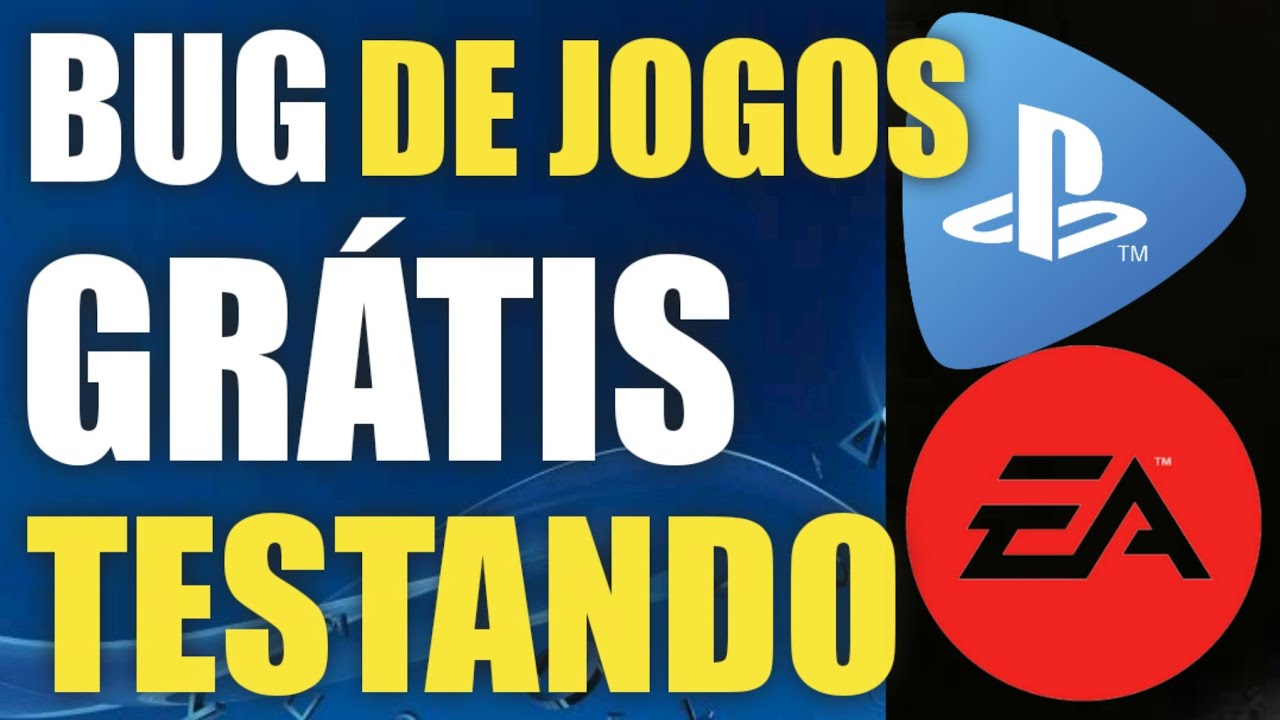 TESTANDO JOGOS GRÁTIS POR BUG ESPECIAL EA PLAY NO PS4 