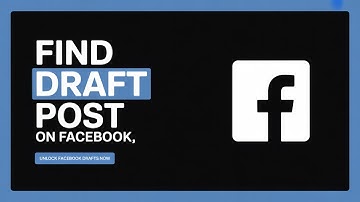 How to Find Draft Post on Facebook Fast and Easy | Step-by-Step Guide (2025 Update)
