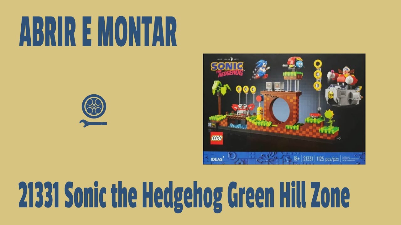 Review: LEGO 21331 Sonic the Hedgehog Green Hill Zone - Oficina dos  Baixinhos