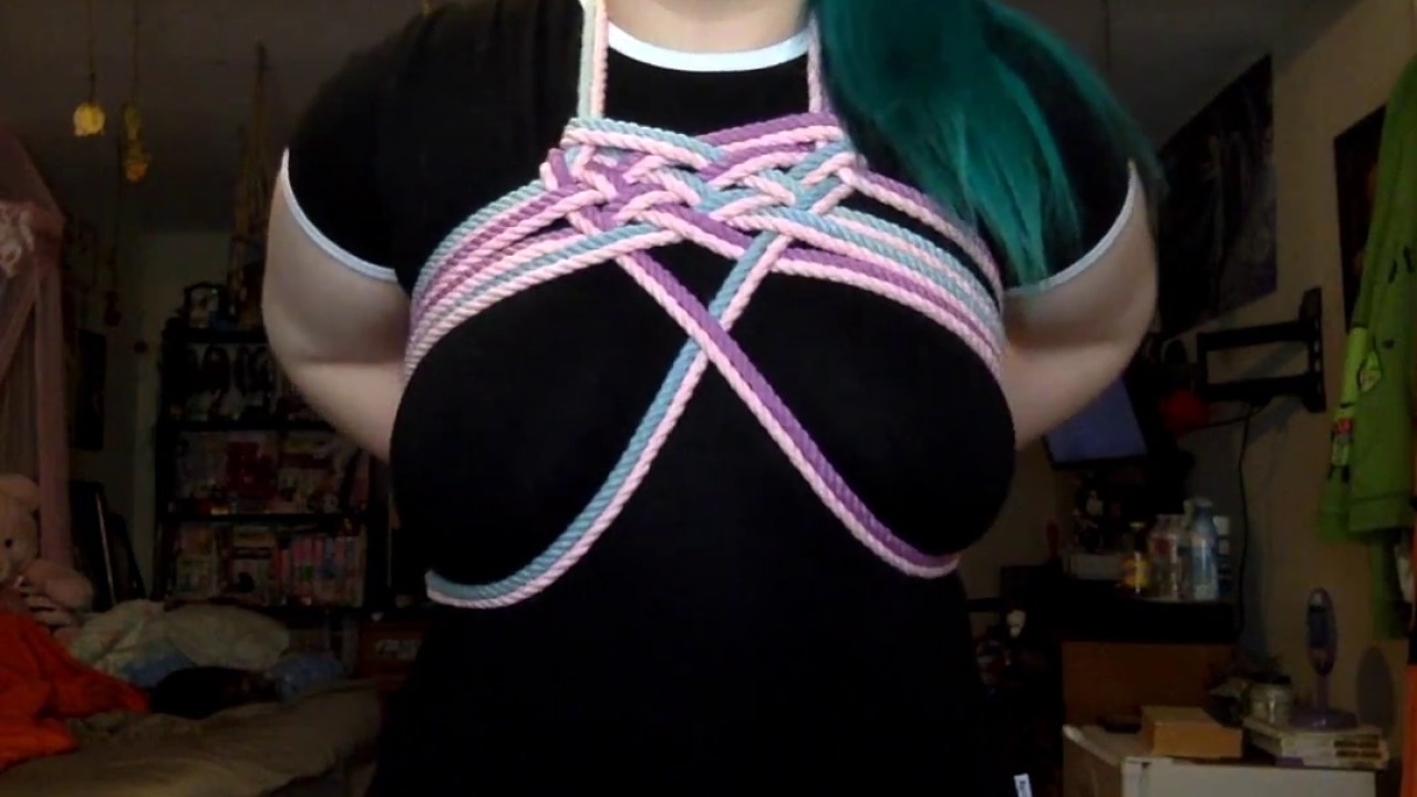 Rope Bondage Chest Harness 6 Youtube 