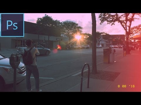 How to create a Film Camera Look in Photoshop CC Tutorial
