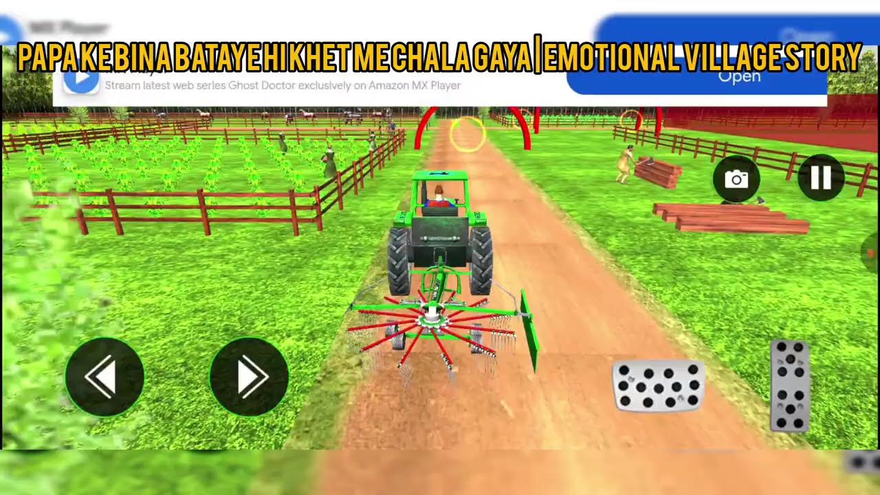 Bina Papa Ko Bataye Khet Me Nikal Gaya 😢 | Real Village Story