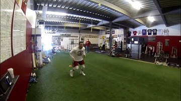 Wide Receiver Acceleration and Deceleration Drills