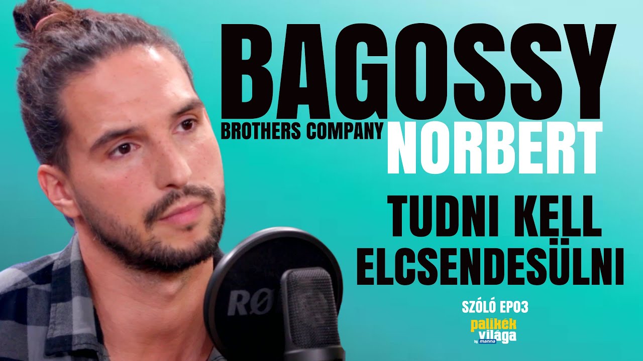 BAGOSSY NORBI: TUDNI KELL ELCSENDESÜLNI / Szóló / Palikék Világa by Manna