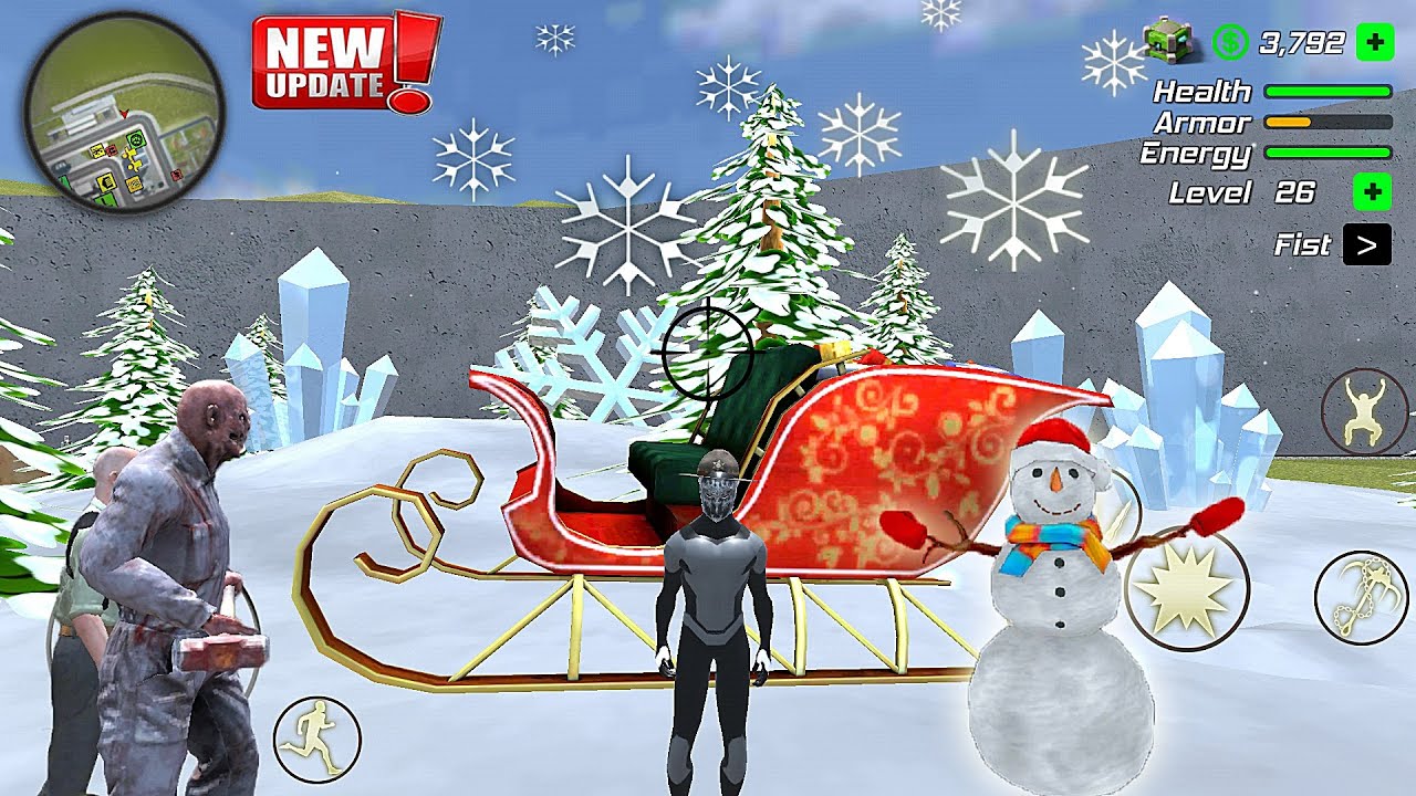 Black Hole Hero : Vice Vegas Rope Mafia #58 Flying Sleigh - Christmas Update