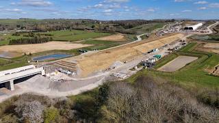 HS2 Chipping Warden to Highfurlong Brook Viaduct April 2026