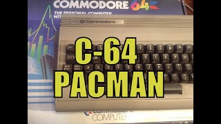 Commodore 64 PacMan Screen Shot Game Acton C64 C-64 64C C128 C-128 128 - Dave Bradley - Episode 659