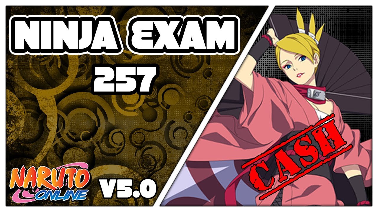 Naruto Online - Ninjaprüfung/Ninja Exam 257 - Windtänzer [v5.0 - Cash]