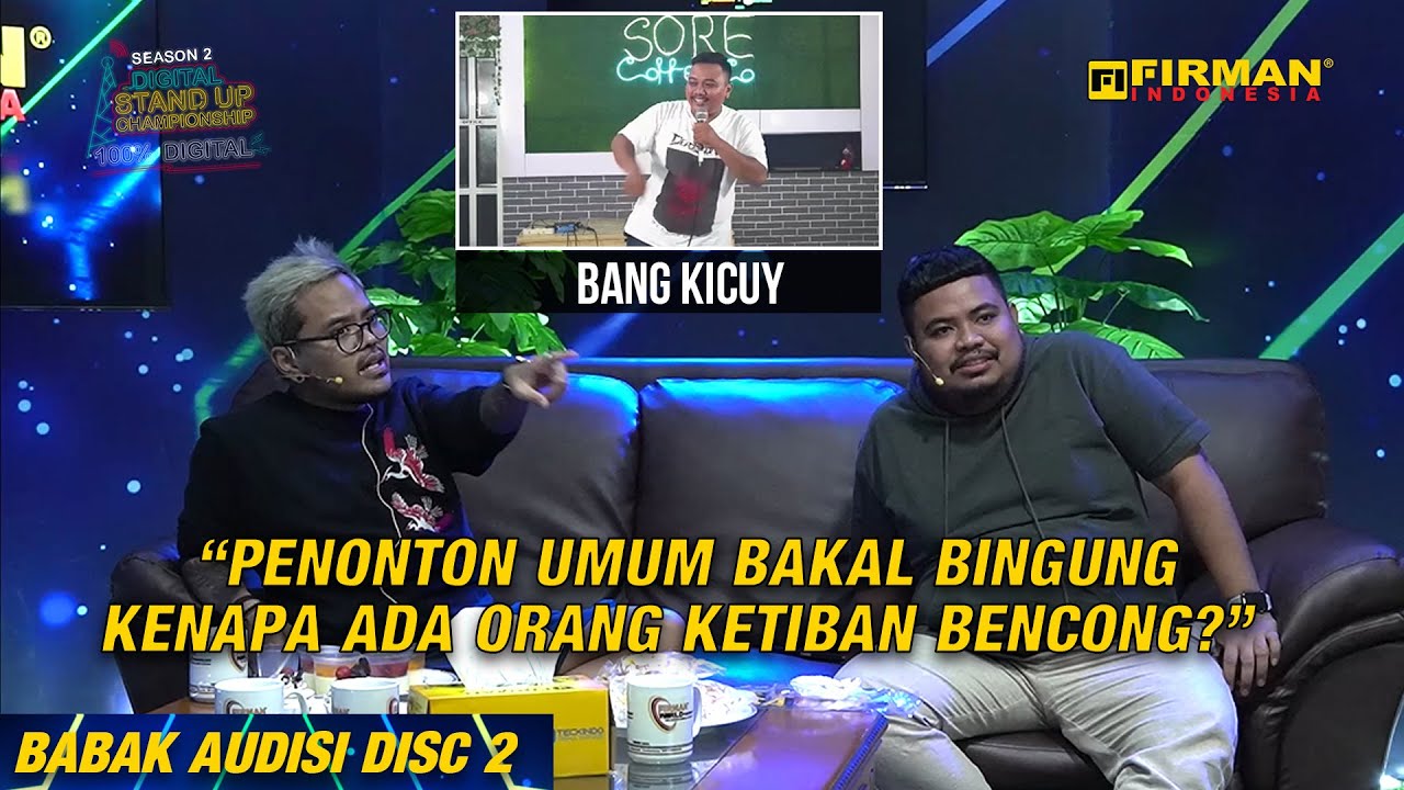 Stand Up Kicuy | Temen Bapak Gue Lagi Tidur Terus di Laminating | BABAK AUDISI DISC SEASON 2