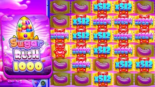 INSANE SUGAR RUSH 1000 BUY – MULTIPLIERS WENT CRAZY! ($10000)
