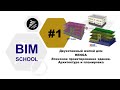 1 [RENGA] Двухэтажный жилой дом. Эскизное проектирование здания. Архитектура и планировка
