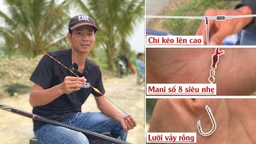 102 : CÂU CÁ TRẮM ĐEN : Sét đồ để câu rơi như thế nào cho đạt hiệu quả cao nhất ???