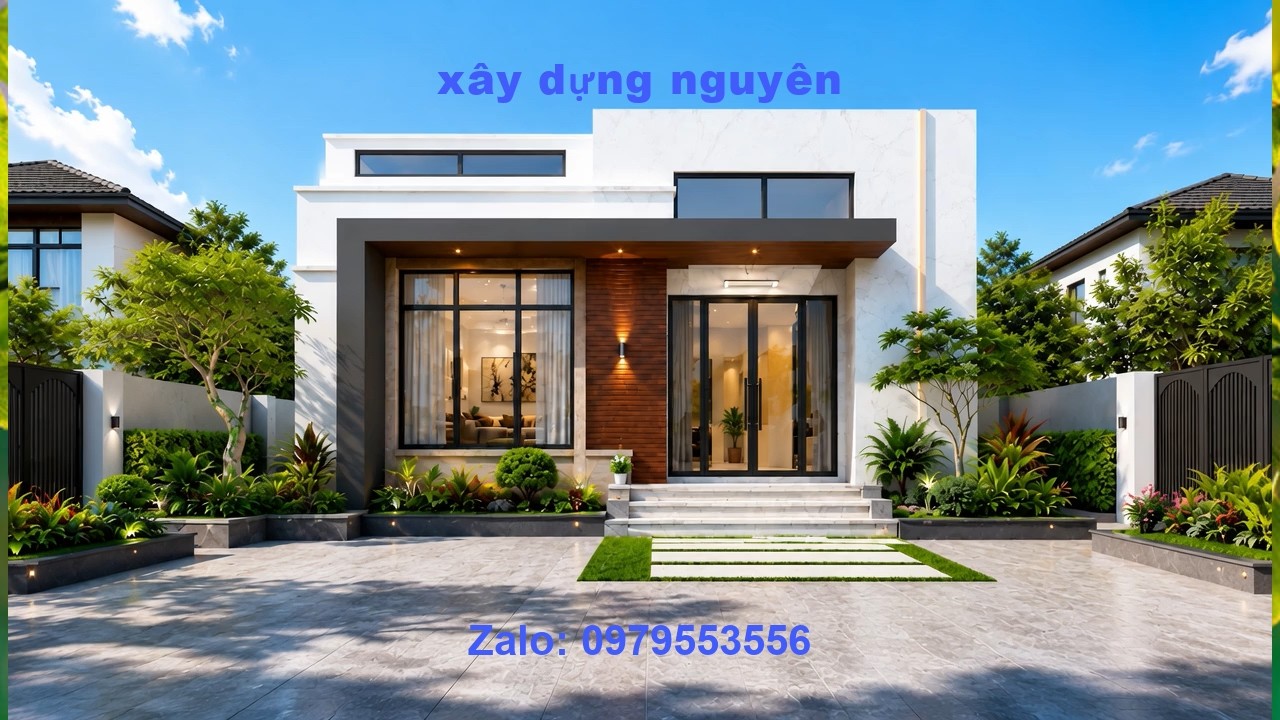 Mẫu Nhà Cấp 4 Diện Tích 5x16m Thiết Kế 2 Phòng Ngủ #nhacap4