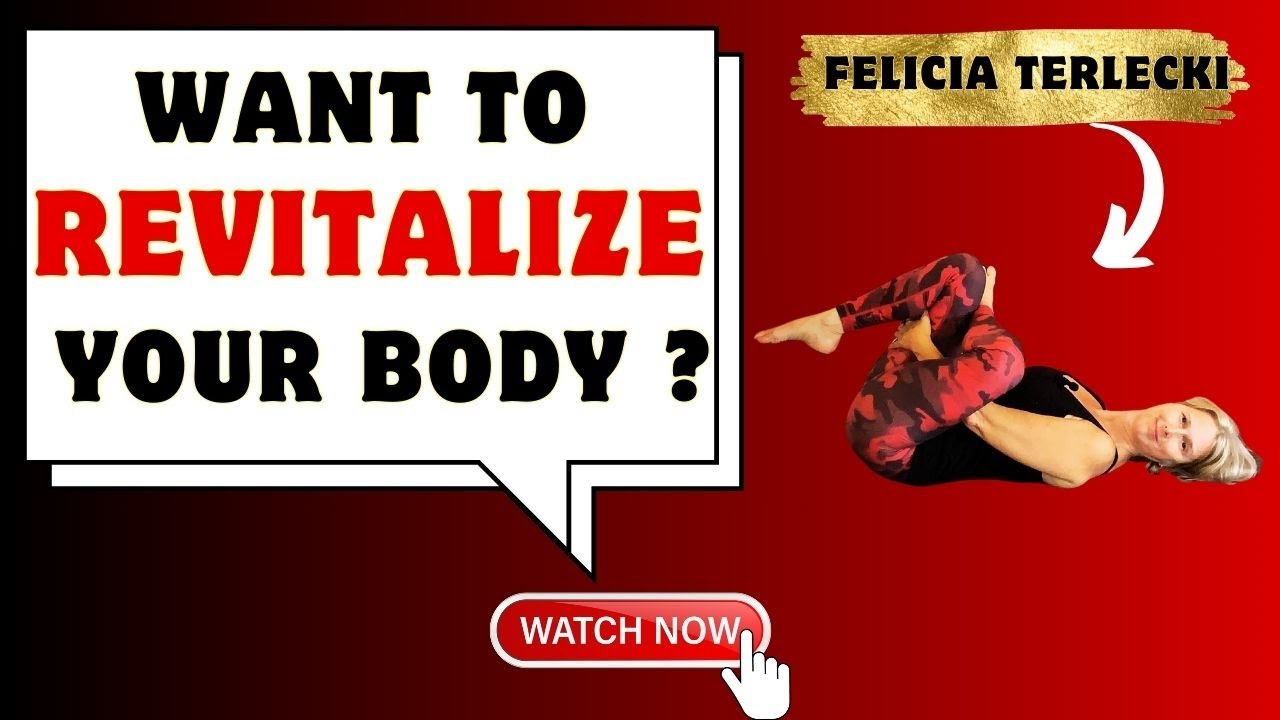 REVITALIZE Your Body With ENERGIZING STRETCHING | BOOST FLEXIBILITY & ENERGY | Pilates With Felicia