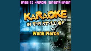 Slowly (In the Style of Webb Pierce) (Karaoke Version)