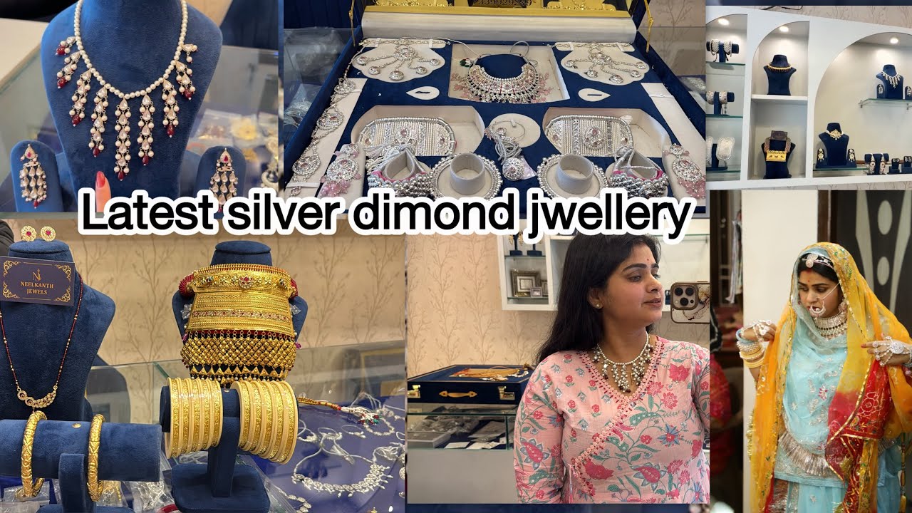 Latest silver jwellery collection 🥰kya bnway mne apne husband k liye 🥰 aisi jwellery khi nhi milegi 