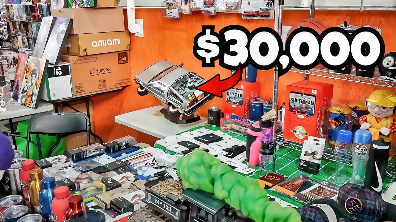 ¡VALEN MILES DE PESOS! Los JUGUETES más RAROS y CAROS del TIANGUIS más GRANDE de MÉXICO