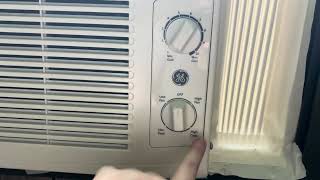 Review of GE 5000 BTU Window Unit