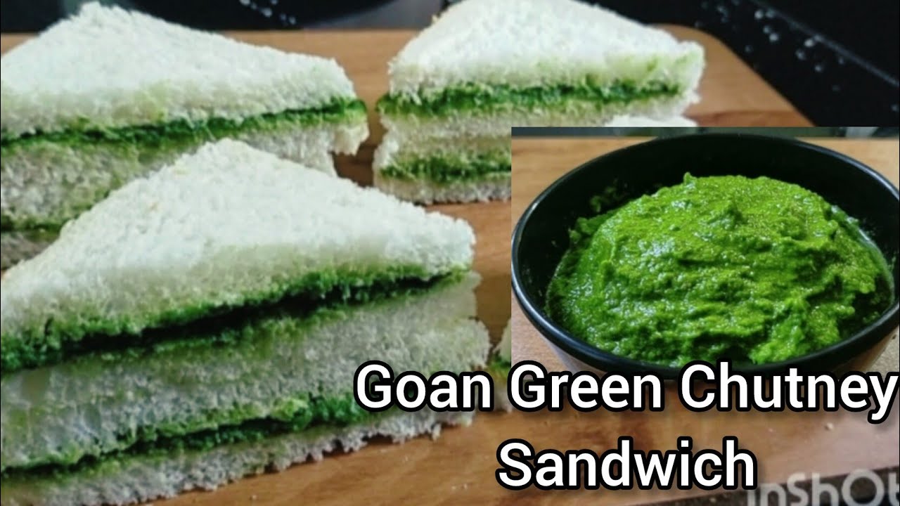 Сэндвич с гоанским зеленым чатни | Рецепт гоанской закуски к чаю | #goanrecipe #fernscookinh