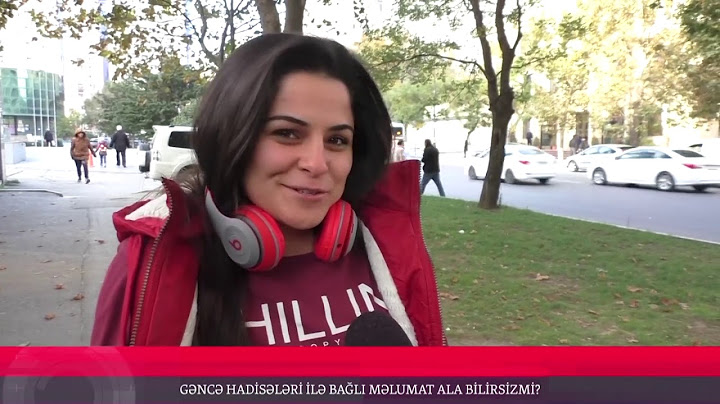 Gəncə hadisələri haqda Bakı sakinləri görün nələr deyir