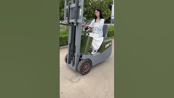 ElectricForklift Loading and Unloading Artifact Small Electric Forklift Electric truck.