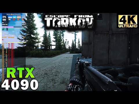 Escape from Tarkov 4K | RTX 4090 | Ryzen 9 7950X | Ultra & Low Settings | DLSS ON & OFF