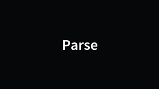 Parse Meaning