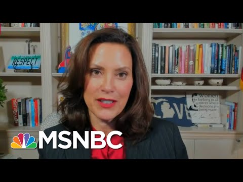 Trump Rhetoric Inciting Domestic Terror: Michigan Governor Whitmer | Rachel Maddow | MSNBC