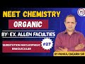 SUBSTITUTION NUCLEOPHILIC BIMOLECULAR#neetchemistry #reactionmechanism#pankajbagariasir