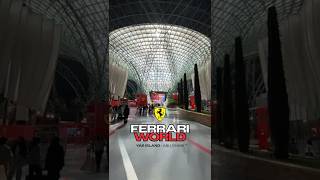 I went to FERRARI WORLD ABU DHABI 🎢🏎️