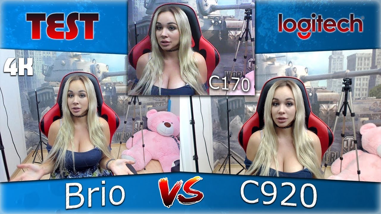 Обзор I Тесты I Сравнение Logitech BRIO 4K