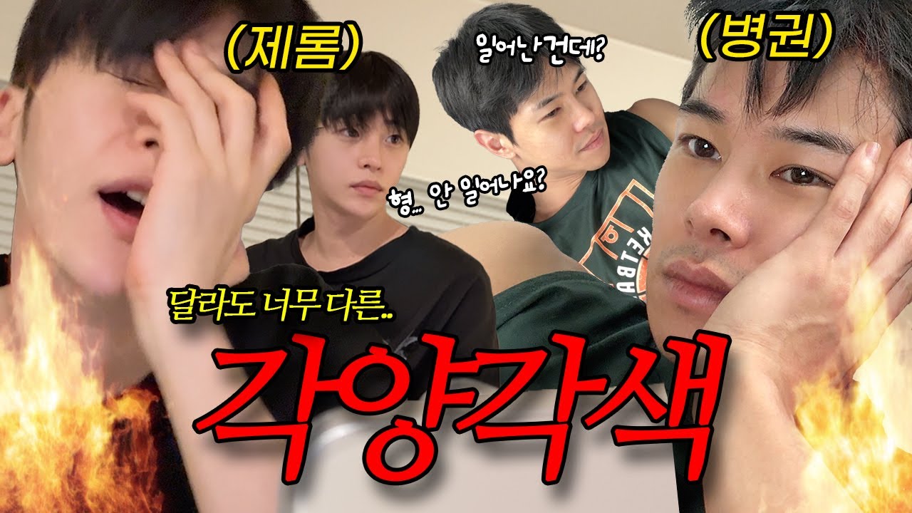 같은 시각, 달라도 너무 다른 둘 (feat. 제롬, 병권)