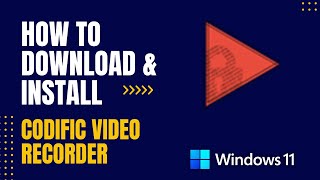 How to Download and Install Codific Video Recorder For Windows screenshot 1