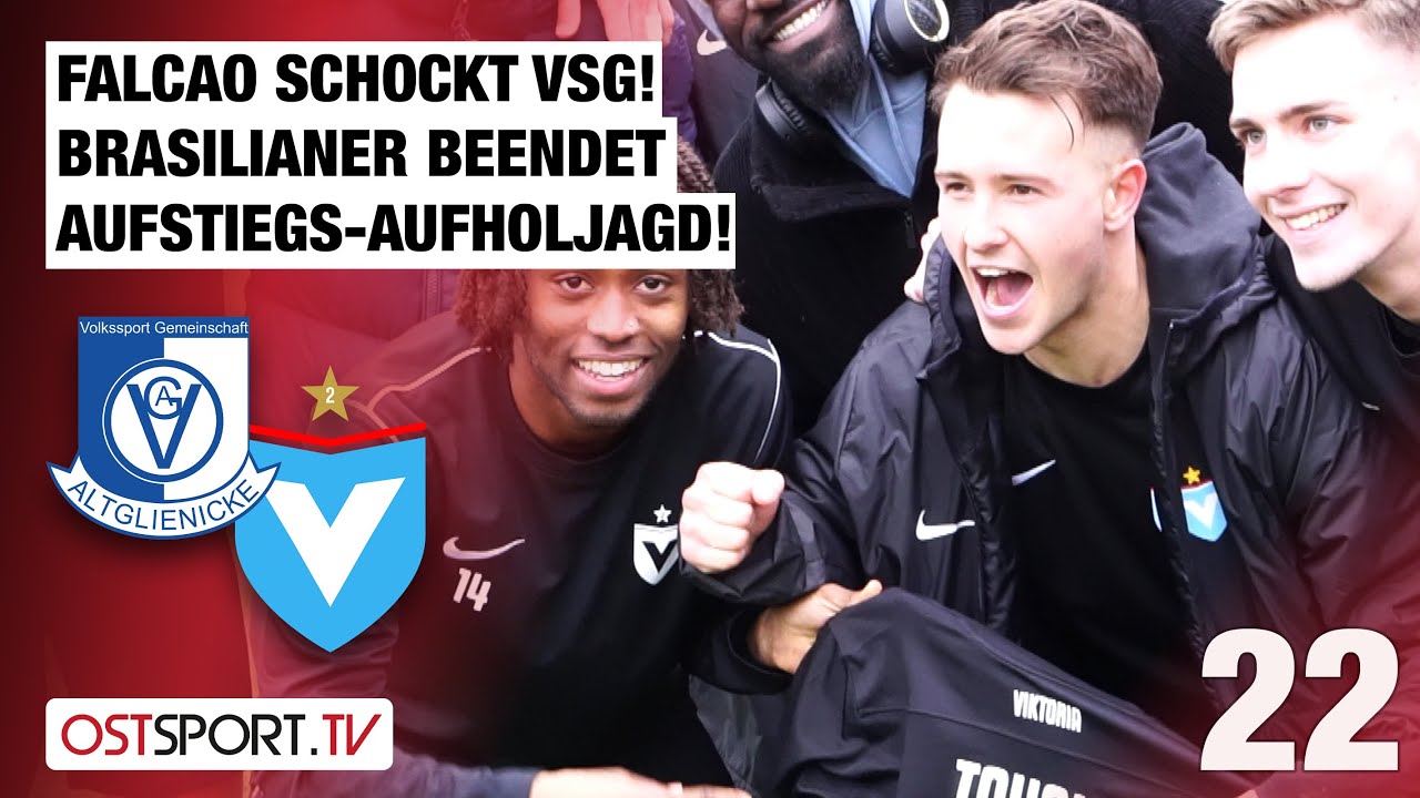 Falcão schockt VSG! Brasilianer beendet Aufstiegs-Aufholjagd: VSG - Viktoria | Regionalliga Nordost