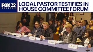 Local pastor testifies in House committee forum