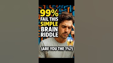 99% Fail This Simple Brain Riddle 😱 (Are You the 1%?)