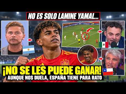 🔴"DOMINAN EL MUNDO AUNQUE NOS DUELA" PRENSA ARGENTINA y del MUNDO RENDIDOS ante ESPAÑA vs CHEQUIA!