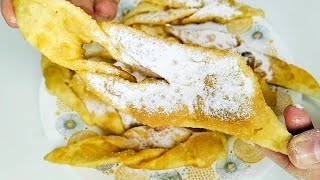 🍪🍰🥐Хрустящий хворост из муки и воды🌿