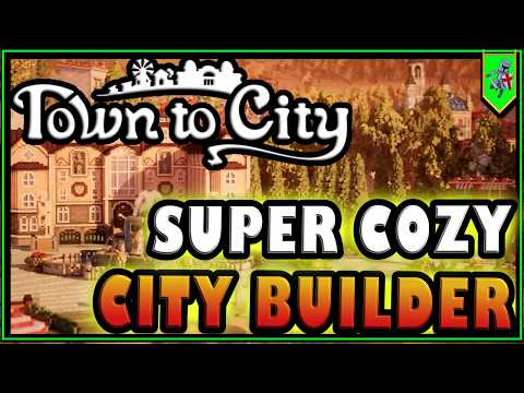 This is a Super Cozy Town Builder - Town to City