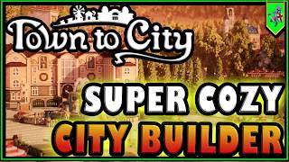 This is a Super Cozy Town Builder - Town to City