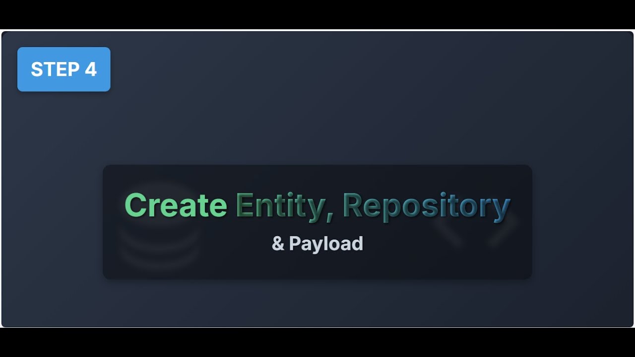 Spring Boot CRUD Project Tutorial – Step 4: Create Entity, Repository ...