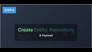 Spring Boot CRUD Project Tutorial – Step 4: Create Entity, Repository & Payload | Spring Boot Tutor