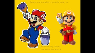 Super Mario Maker and Mario Paint Gnat Attack Boss Music Comparison (audio is unclear)