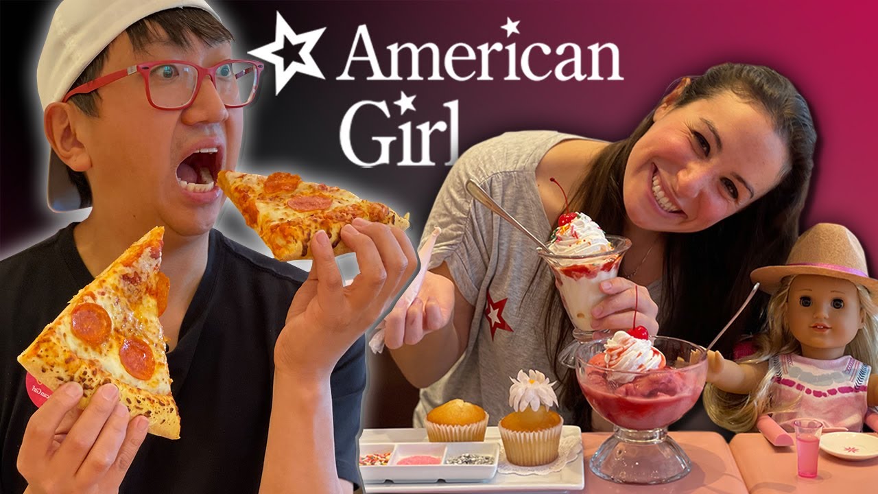 We Eat EVERYTHING at The American Girl Cafe | HellthyJunkFood