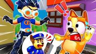 Beware of the Wicked Stalker, Bingo | Pretend Play With Bluey & Paw Patrol Toys