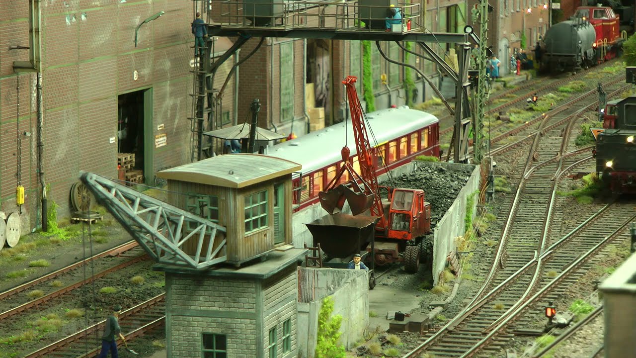 Modellbahnanlage in Spur 1 - Eine der schönsten Modulanlagen aus Belgien