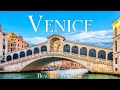 Venice 4k amazing aerial film  relaxing piano music  scenic relaxation