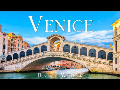 Venice 4K Amazing Aerial Film - Relaxing Piano Music 