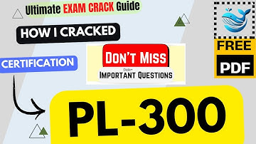 🚀Cracked PL-300 Exam in Just 6 Hours! | Microsoft Power BI Data Analyst | Complete Guide + Free PDF